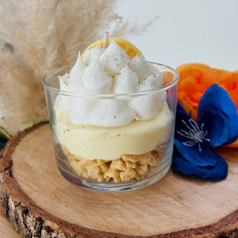 Bougie Gourmande Tarte Citron Meringuée